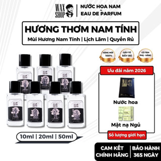 Nước hoa nam cao cấp Eau De Parfum lưu hương lâu cả ngày hàng chính hãng - Waxshop