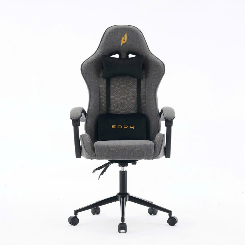 Ghế gaming EDRA EGC236 Fabric vải kháng khuẩn, Hàng chính hãng, BH 12 tháng