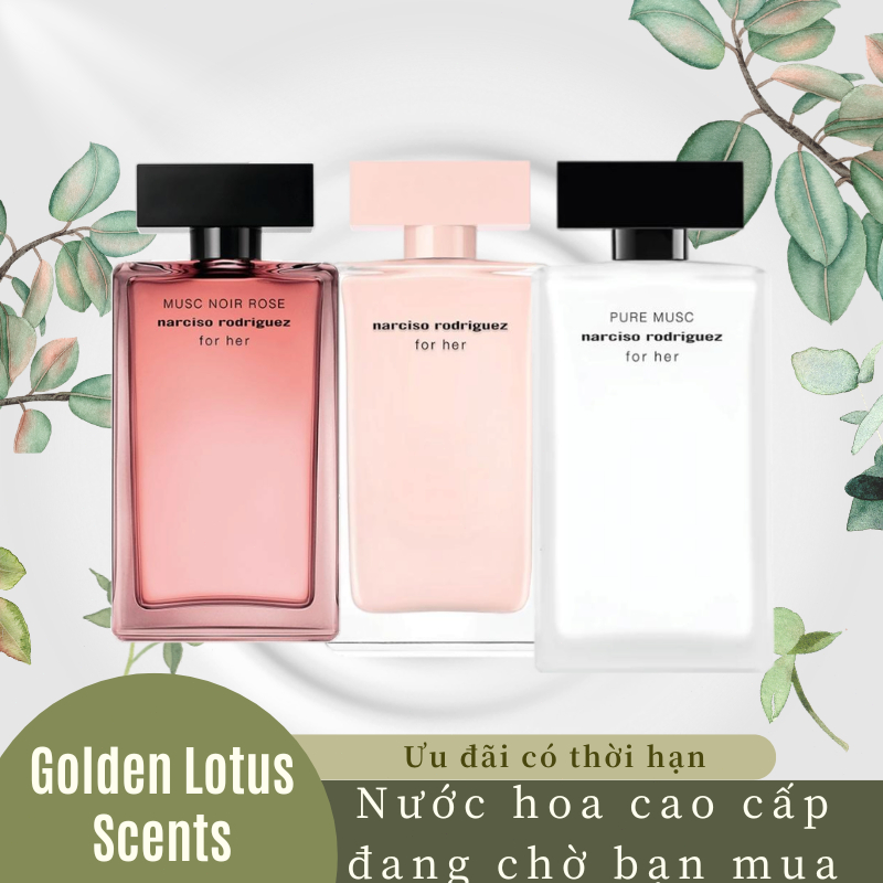 Nước Hoa Nữ Narciso Rodriguez for Her&Rose-For-Her EDP 100ml