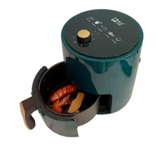 Nồi chiên không dầu 4L thông minh | Gia dụng, tự động tắt, dễ vệ sinh | Làm gà rán, khoai tây chiên