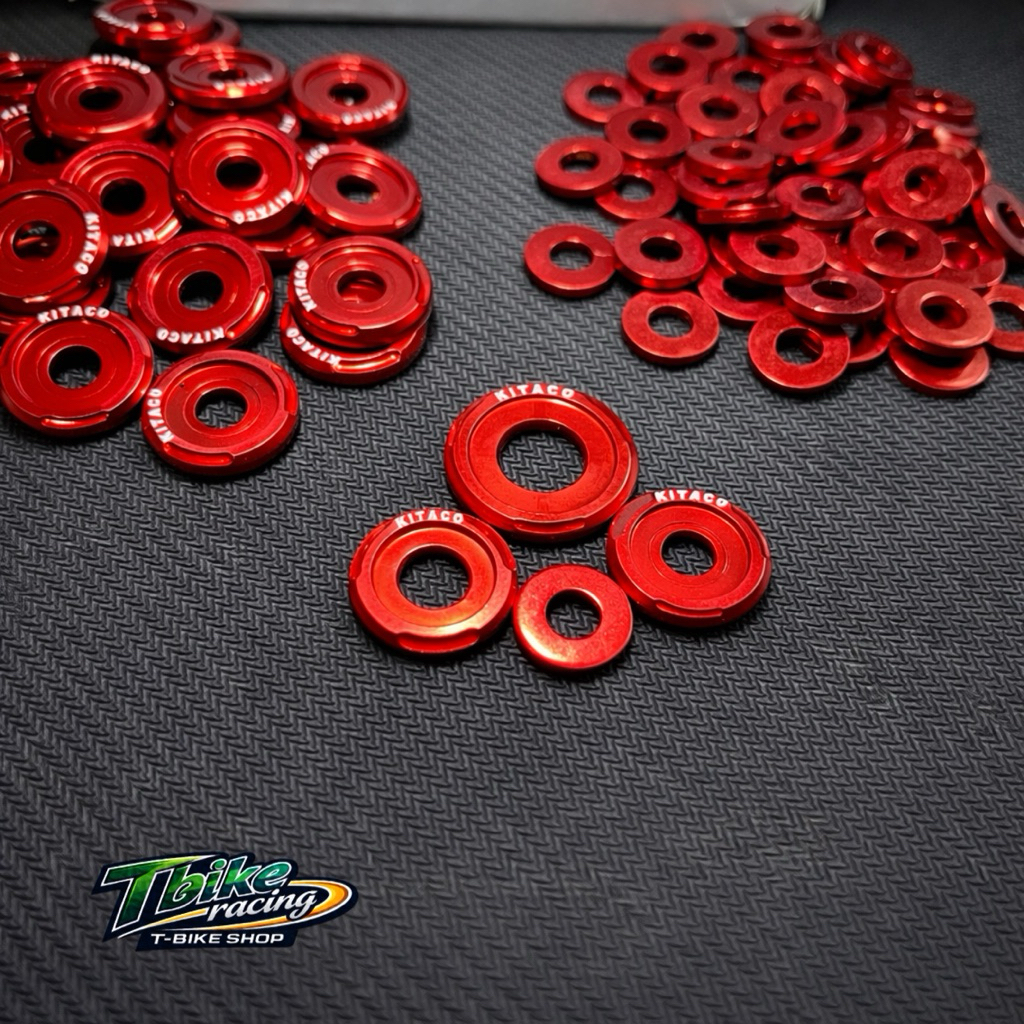 Long đền nhôm đỏ ( Giá 1 cái ) / Long đền Kitaco