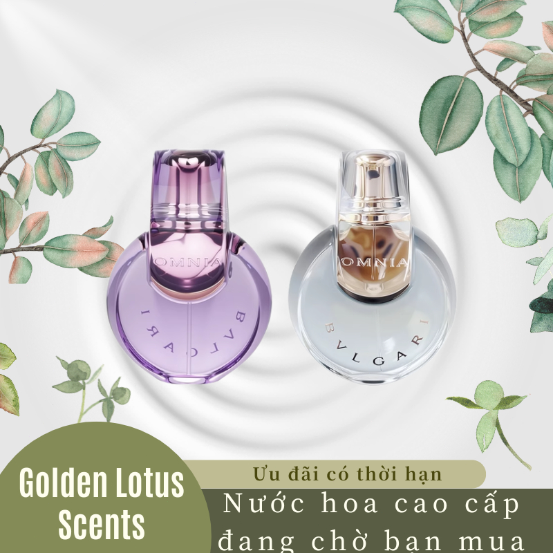 (Chính hãng) Nước Hoa Nữ Omnia Amethyste EDT 100ml/CRYSTALLINE 65ml&100ml