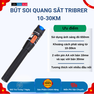 Bút soi sắt Tribrer - Dò tìm lỗi sợi quang chính xác, bền bỉ, dễ dàng sử dụng