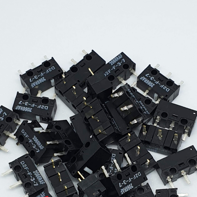 [ 1 Cặp Switch ] ( Nút ) Chuột Japan - Omron Japan D2F-F-3-7 (20 triệu lần bấm)