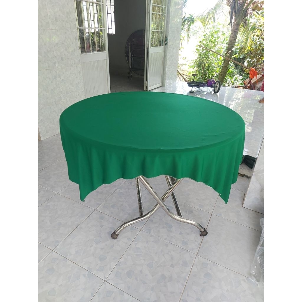 khăn vuông trải bàn tròn m2
