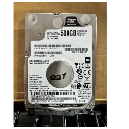 Ổ Cứng Laptop WD Black 500GB 2.5 Inch SATA 6Gb/s – WD5000LPSX Hiệu Năng Cao