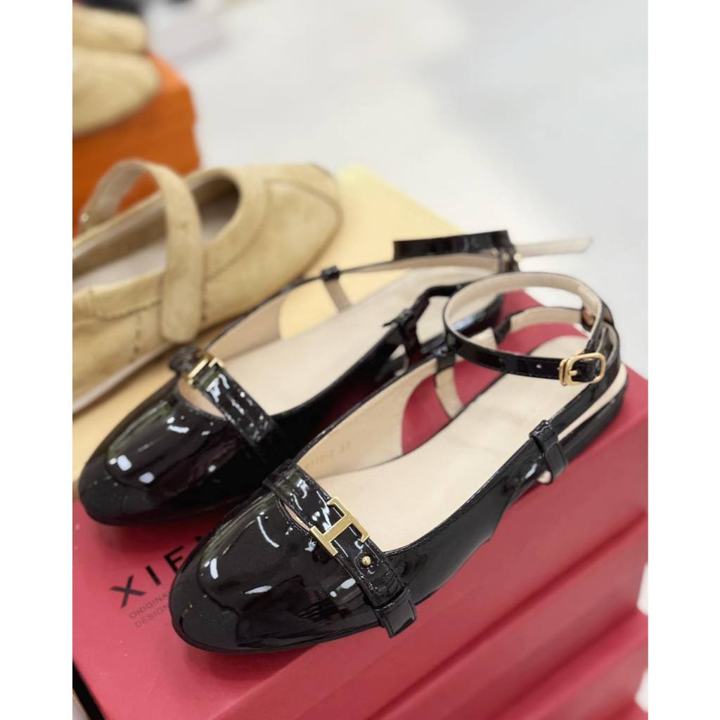 Kachi House 6112-3 Giày da mềm basic