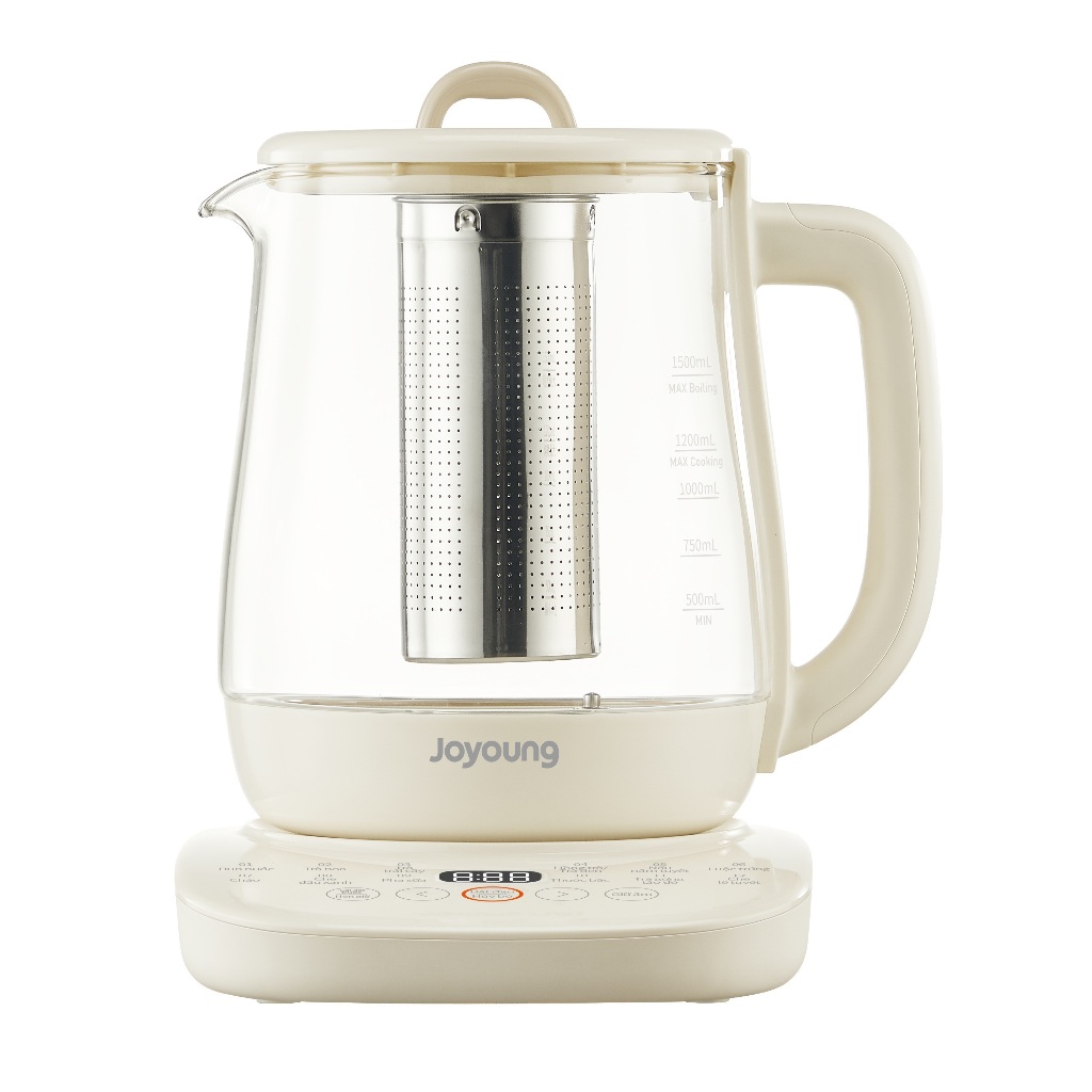 Ấm đun pha trà đa năng Joyoung JTM-125 | Dung tích 1.5L | Công suất 800W
