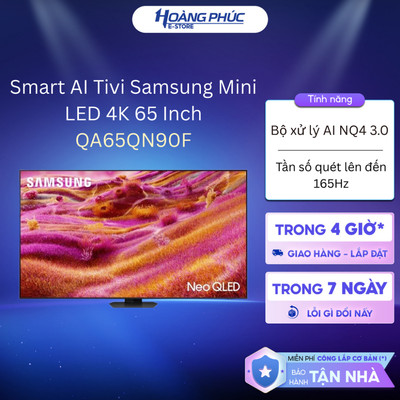 Smart AI Tivi Samsung Mini LED 4K 65 Inch QA65QN90F {Ship HCM 0Đ}
