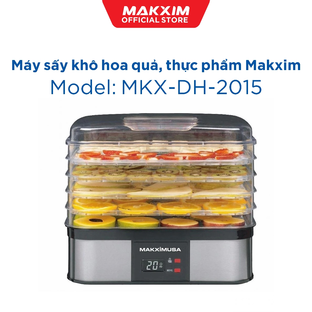 Máy sấy khô hoa quả, thực phẩm Makxim MKX-DH-2015