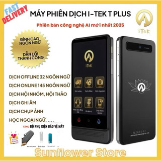 🎁Chính hãng ITEK TPLUS 2026 - Máy dịch công nghệ AI vượt trội, dịch offline 21 ngôn ngữ, dịch hội thảo, ảnh, ghi âm