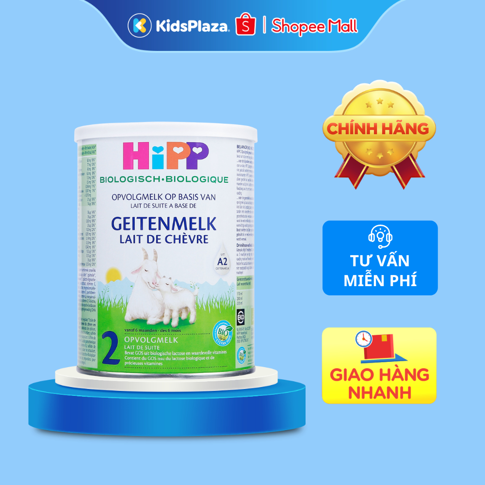 Sữa dê HiPP Organic số 1/ số 2 (400g)