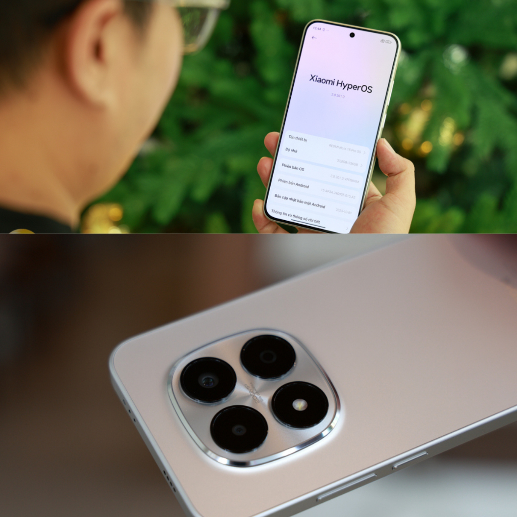 Điện thoại Xiaomi Redmi Note 15 Pro 5G 12/256GB - Màn Hình 6.83 Inch - Bảo Hành 24 Tháng | BigBuy360 - bigbuy360.vn