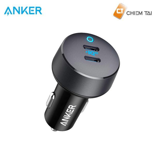 Sạc nhanh ô tô 40W Anker PowerDrive III Duo USB-C A2724