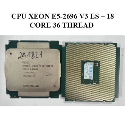 CPU Intel Xeon E5-2696 v3 ES – 18 Core 36 Thread – CPU Server Hiệu Năng Cao