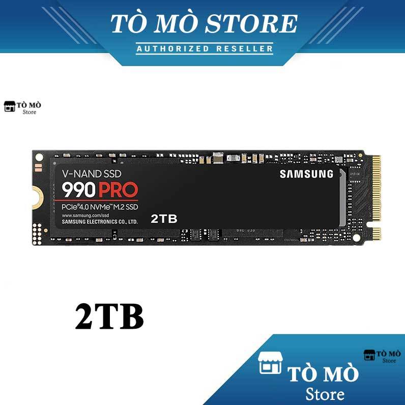 Ổ cứng SSD Samsung 990 PRO 2TB PCIe Gen 4.0 x4 NVMe M.2 - Bảo hành 5 năm