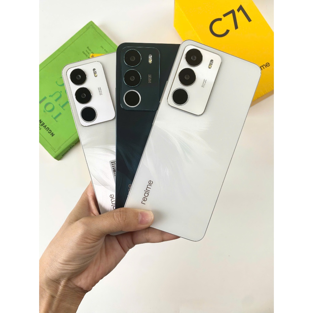 [Hàng Công Ty] Điện Thoại Chính hãng Realme C71 4GB/128GB Fullbox Mới Nguyên Seal BH 12 Tháng