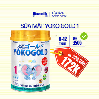 [MẪU MỚI - DATE XA] Sữa bột Vinamilk Yoko Gold 1 (850g) - Dưỡng chất Nhật Bản giúp bé tiêu hóa tốt, vị thanh mát