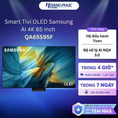 Smart Tivi OLED Samsung AI 4K 65 inch QA65S95F || QA65S90HA {Ship HCM 0Đ}
