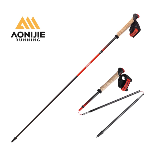 2 Gậy Chạy Trail Gậy Chạy Bộ Carbon Aonijie E4218 Siêu Nhẹ Siêu Tiện Lợi Gập 4 Khúc Minori Store