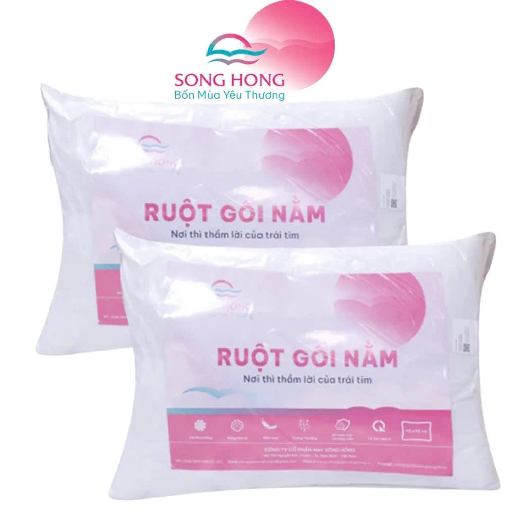 Ruột gối đơn basic Sông Hồng 45x65cm