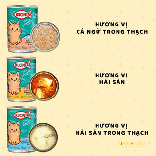 Pate Kucinta Cho Mèo Mọi Lứa Tuổi - Lon 400gr