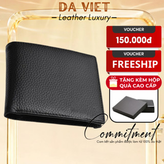 Ví Nam Da Thật Dáng Ngang Cao Cấp Siêu Bền - LT01 dáng ngang