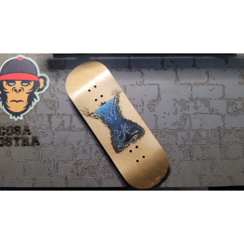Deep Blue Hidden Monster Fingerboard - Popsicle - 32/33/34mm * 96/100mm - Medium