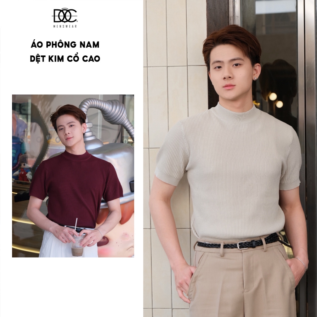 ÁO PHÔNG NAM DỆT KIM ĐỘC MENSWEAR - AP792