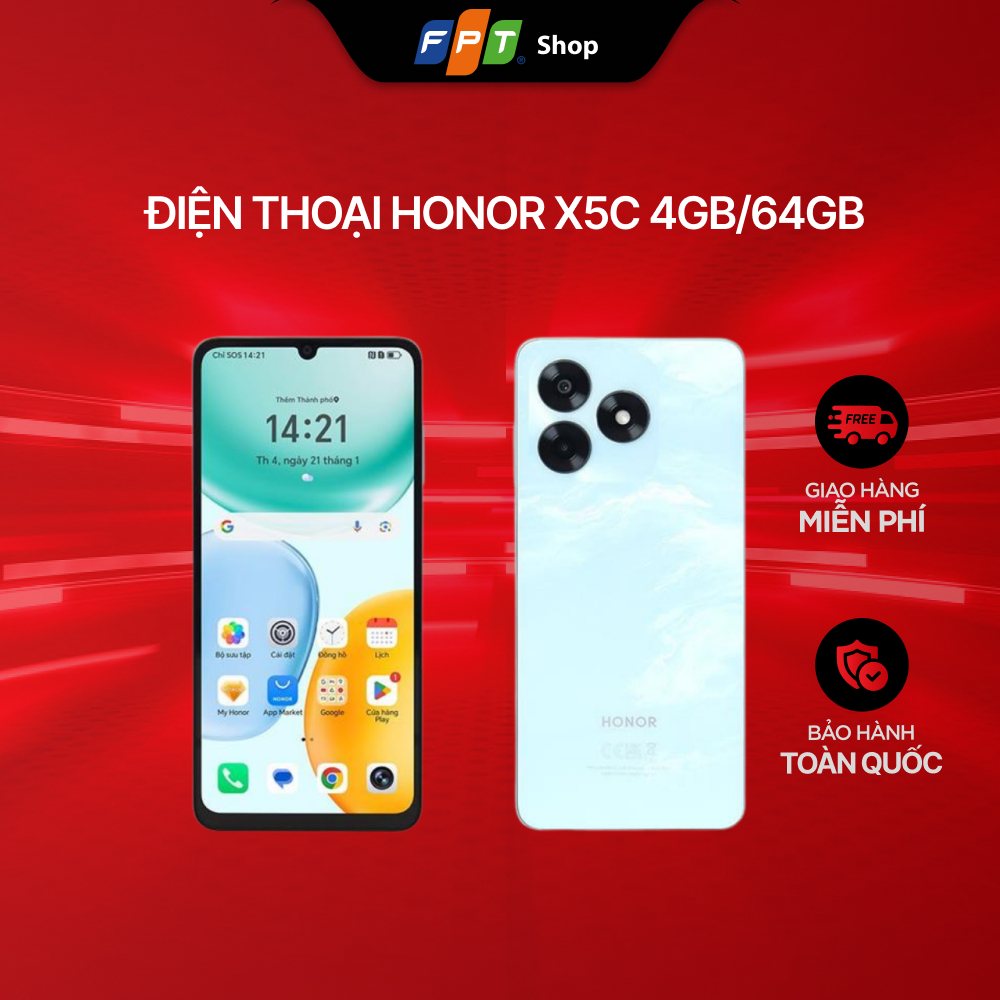 Điện thoại HONOR X5c 4GB/64GB - Hàng chính hãng | BigBuy360 - bigbuy360.vn