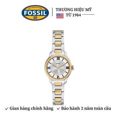 Đồng hồ nữ Fossil Gilmore mặt màu bạc, 28 MM, dây thép không gỉ, ES5422
