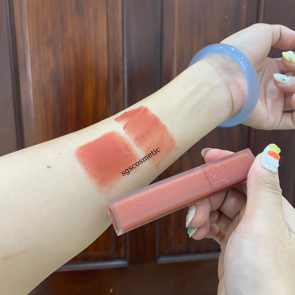 Son Romand Blur Fudge Tint 01 Cam san hô, Son Romand Blur 01 Pomeloco