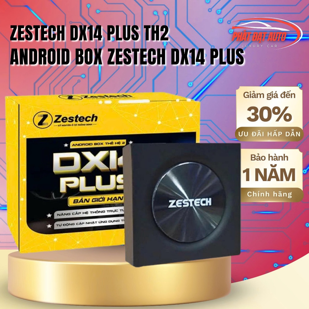 Zestech DX14 PLUS thế hệ 2 Android box (Tặng VIETMAPLIVE) zestech ô tô cấu hình siêu mạnh RAM 8GB, R