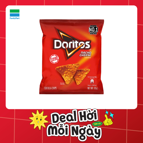 Snack Doritos Nacho Cheesier 65G