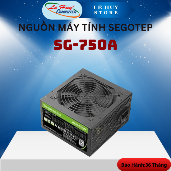 Nguồn Máy Tính SEGOTEP SG-750A (AN650W) - Hàng Chính Hãng