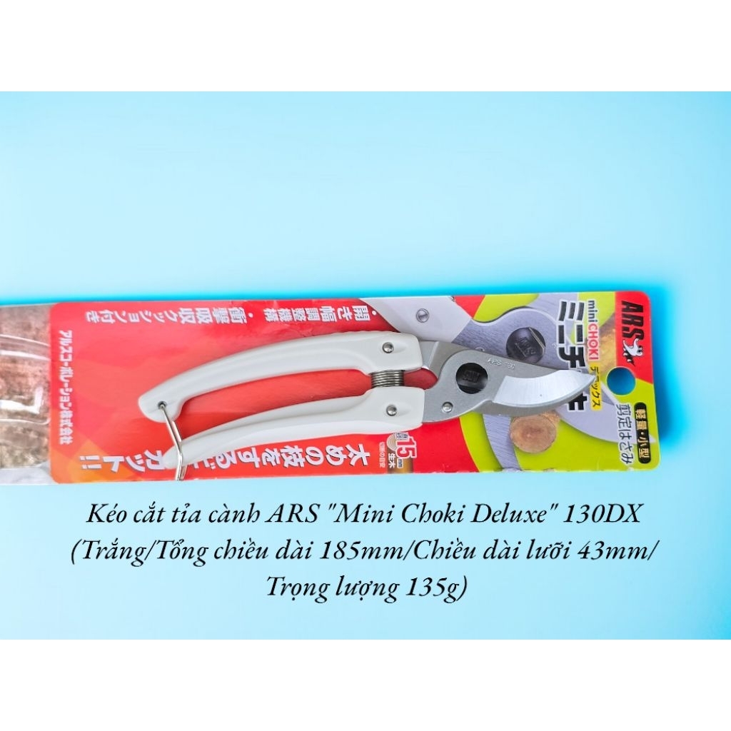 Kéo cắt tỉa cành ARS "Mini Choki Deluxe" 130DX