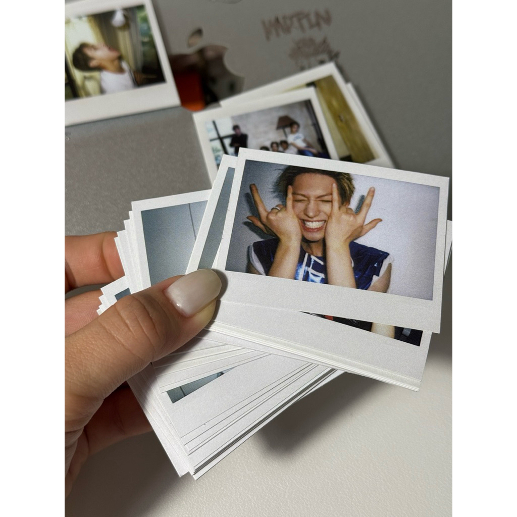 Full set 77 tấm Polaroid in Cortis | Ảnh film Cỏ Tí in ấn