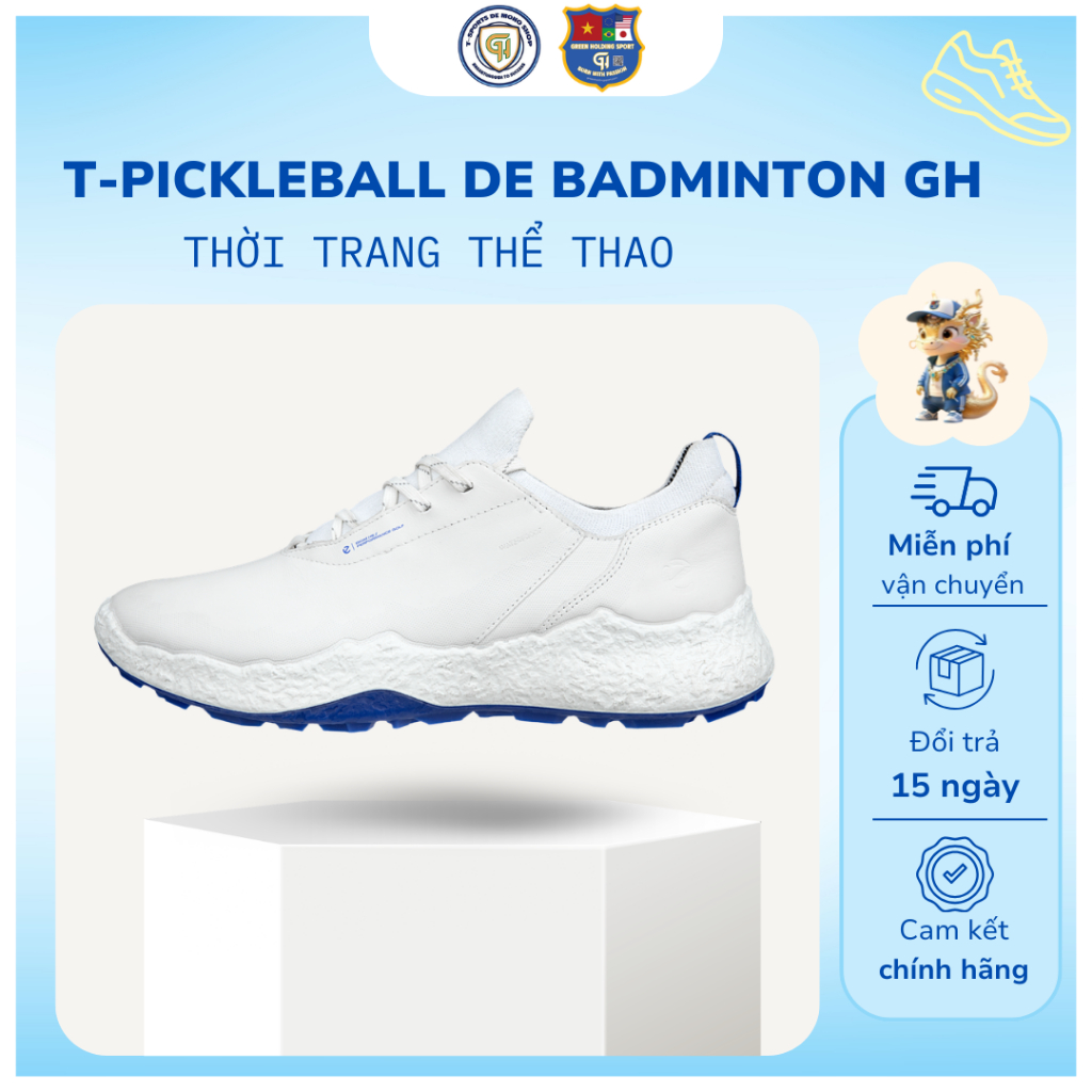 Giày Golf ECCO BIOM H5 – Công Nghệ BIOM® NATURAL MOTION®, Màng Chống Thấm ECCO-TEX, Đế Ngoài Ghi-P