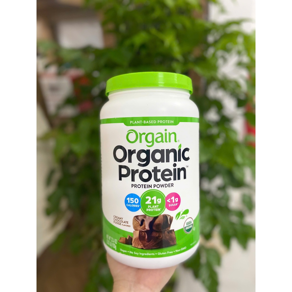 Bột dinh dưỡng protein thực vật Orgain Organic Protein 1.2kg