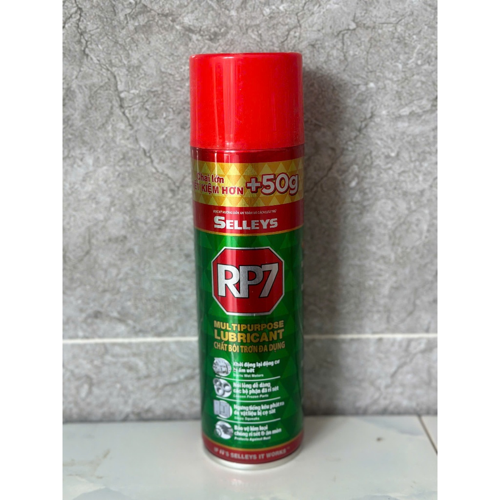 Chai Xịt Chống Rỉ Sét Và Bôi Trơn RP7 350g 493ML - Cam Kết Chính Hãng