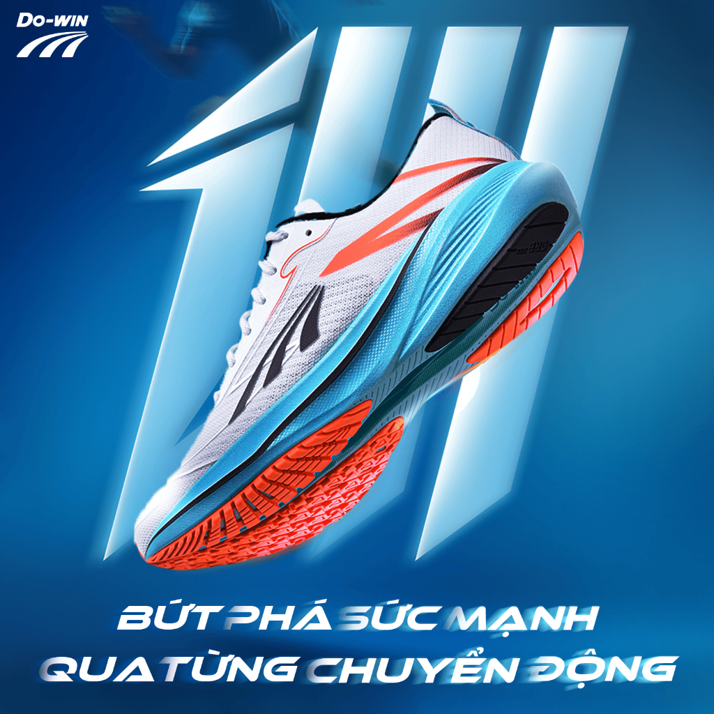 Giày Dowin ZT4 Giày chạy bộ tập luyện phù hợp nam nữ nhẹ êm, thoáng khí, giảm chấn, chống trơn trượt