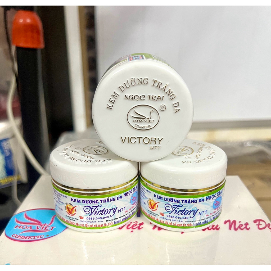 KEM DƯỠNG TRẮNG DA NGỌC TRAI VICTORY HOA VIỆT