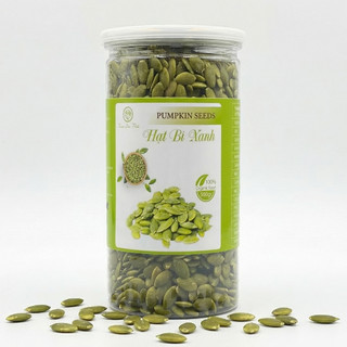 Nhân hạt bí xanh tách vỏ rang giòn ăn liền giàu dinh dưỡng 500g Xuân An Nuts