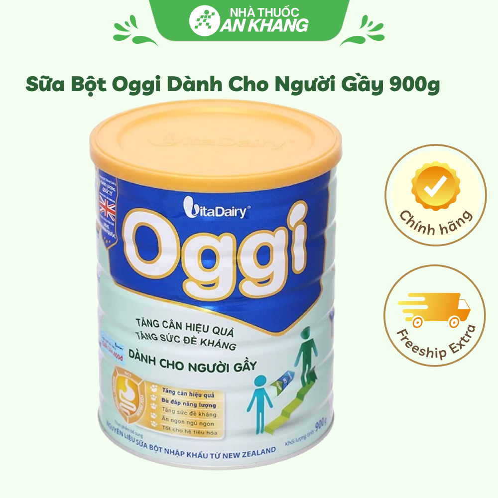 Sữa bột Oggi Dành Cho Người Gầy 900g VitaDairy