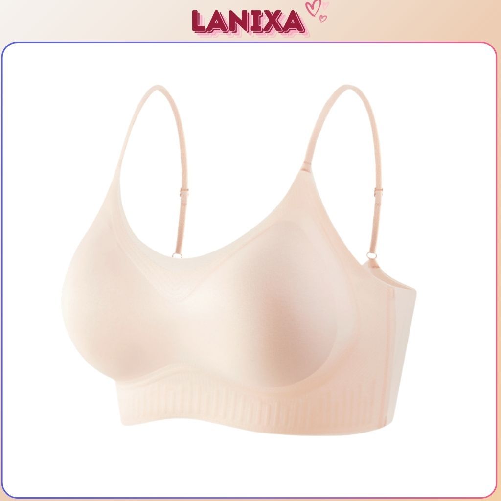 Áo ngực nữ su đúc cao cấp mềm mại thoáng mát đệm mút mỏng ôm gom ngực chống chảy xệ LANIXA A2602