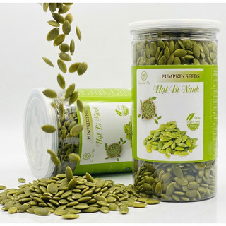 Nhân hạt bí xanh tách vỏ rang giòn ăn liền giàu dinh dưỡng 500g Xuân An Nuts