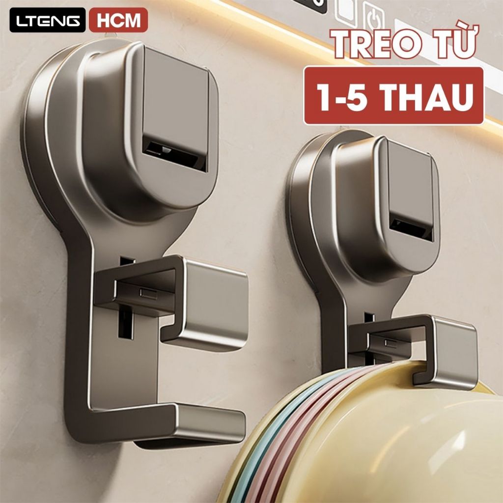 Móc treo thau chậu hút chân không LTENG chịu lực bền bỉ, lắp đặt nhanh chóng