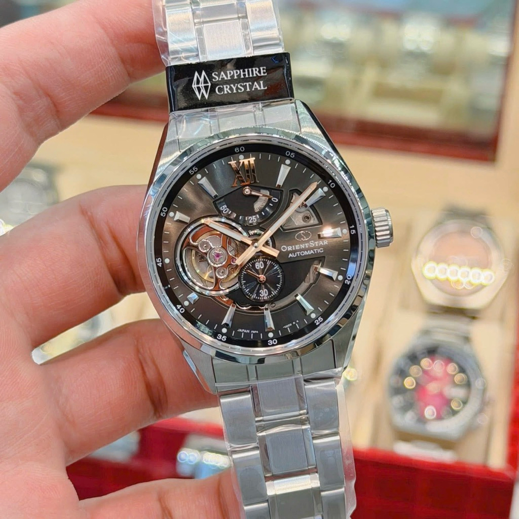 Đồng hồ nam dây thép Orient Star Joker Automatic Contemporary Skeleton RE-AV0004N00B RE-AV0004N00Z R