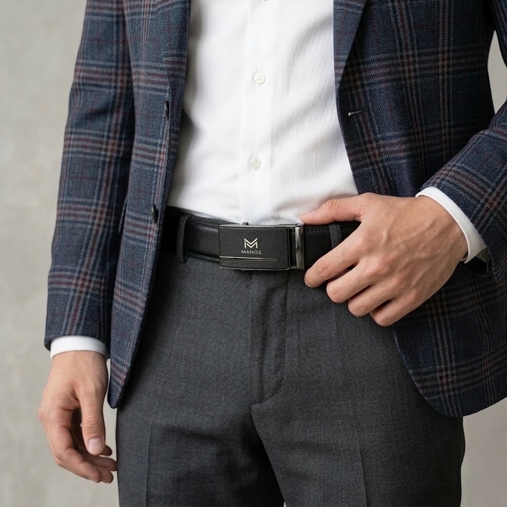 Thắt Lưng Nam Manos Quà Tặng Fullbox - Ma-n08