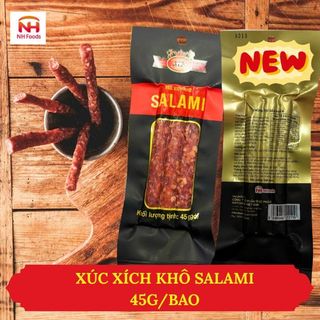 Xúc Xích Khô Salami que Con Heo Vàng 45g